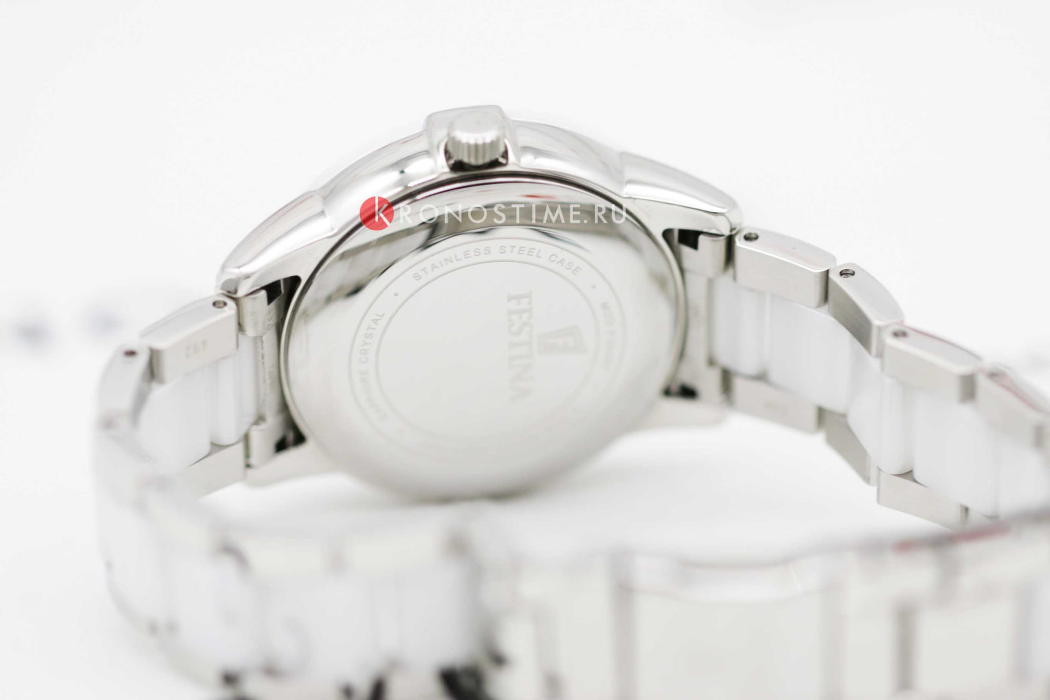 Festina Festina Ceramic F20497/1 женские часы белый циферблат на запястье